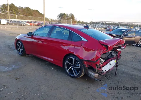 2021 Honda Accord Sport Special Edition из США, поврежденный, VIN 1HGCV1F43MA061035